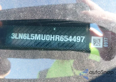 2017 Lincoln Mkz Hybrid Reserve z USA, uszkodzony, nr VIN 3LN6L5MU0HR654497